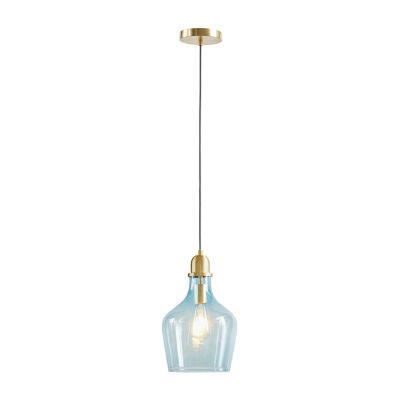 Hampton Hill Auburn Bell Shaped Pendant Light