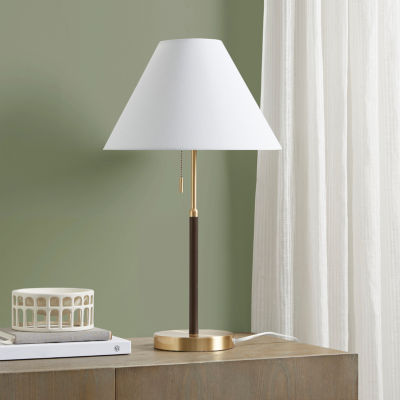 INK+IVY Bromley Two Tone Pull-Chain Table Lamp