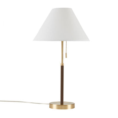 INK+IVY Bromley Two Tone Pull-Chain Table Lamp