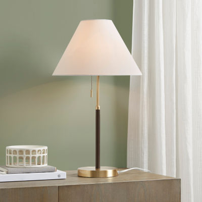 INK+IVY Bromley Two Tone Pull-Chain Table Lamp