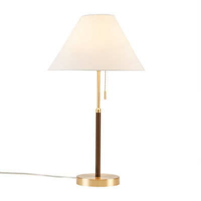 INK+IVY Bromley Two Tone Pull-Chain Table Lamp