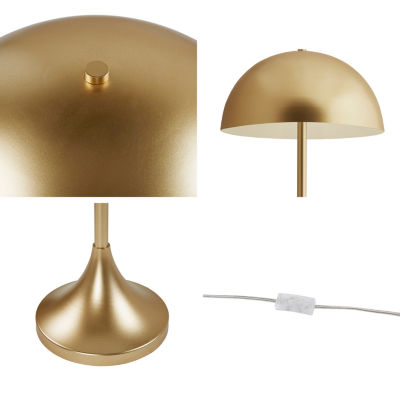 INK+IVY Bryson Dome-Shaped 2-Light Table Lamp