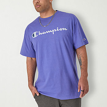 Big Mens Champion Sleeve - Tall Short JCPenney Crew and Neck T-Shirt