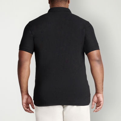 IZOD Advantage Performance Big and Tall Mens Classic Fit Short Sleeve Polo Shirt