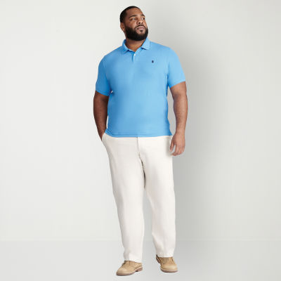 IZOD Advantage Performance Big and Tall Mens Classic Fit Short Sleeve Polo Shirt