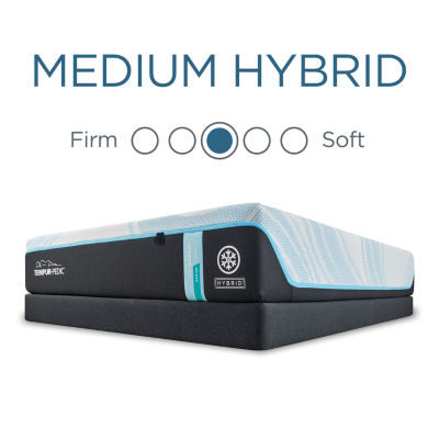 TEMPUR-Pedic ProBreeze™ 2.0 Medium Hybrid – Mattress + Box Spring