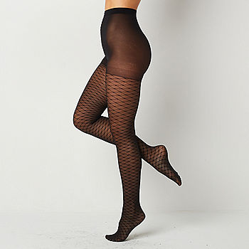 Mixit Fashion Diamond 1 Pair Tights, Color: Diamond - JCPenney