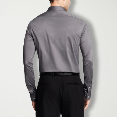 Van Heusen Slim Ultra Flex Mens Fit Wrinkle Free Long Sleeve Dress Shirt