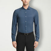 Van Heusen Slim Mens Slim Fit Stretch Fabric Long Sleeve Dress Shirt,  Color: Beige Stone - JCPenney