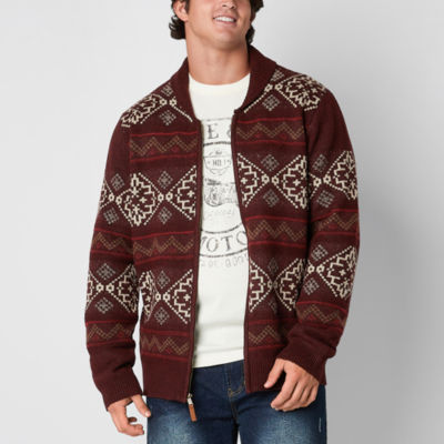 Mens on sale cardigan jcpenney