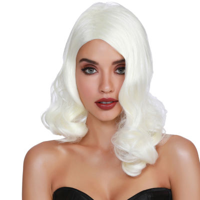 Womens Hollywood Glamour Wig Costume Accessory
