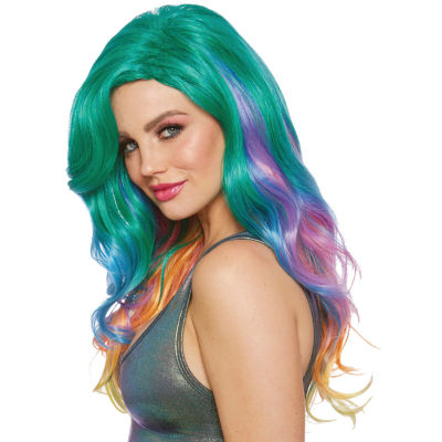 Adults Alternative Rainbow Wig