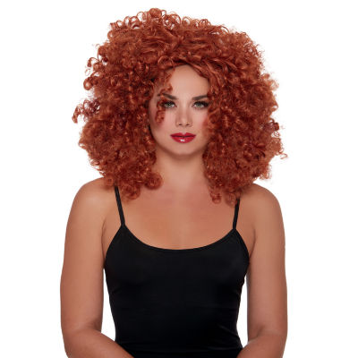 Womens Big Volume Curls Wig Costume Accessory