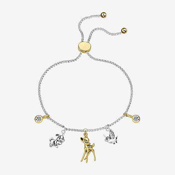 Rolo Luxury Bracelet with Pasta Charms in Sterling Silver and Enamel