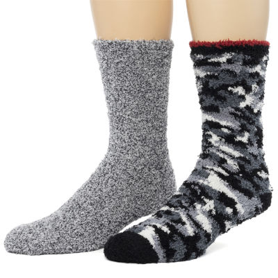 Cuddl Duds 2 Pair Crew Socks Mens