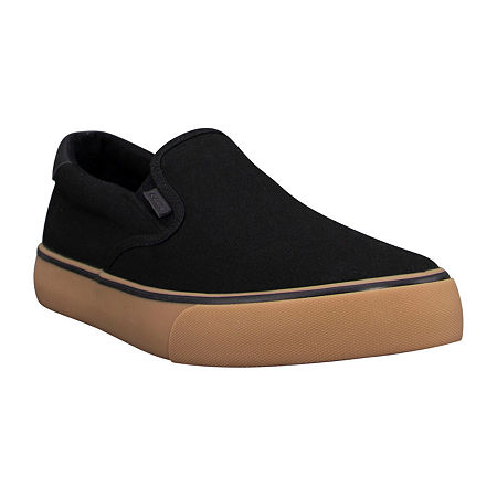 Lugz Mens Clipper Slip-On Shoe, 7 Wide, Black