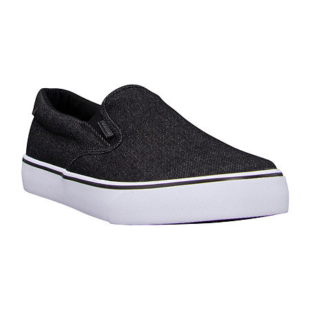 Lugz Mens Clipper Slip-On Shoe, 14 Medium, Black