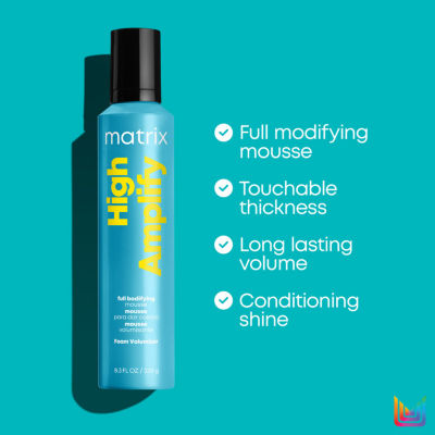 Matrix High Amplify Foam Volumizer Hair Mousse-8.3 oz.