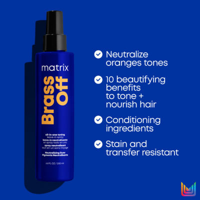 Matrix Brass Off All- In -One Toning Leave In Conditioner 6.8 oz.