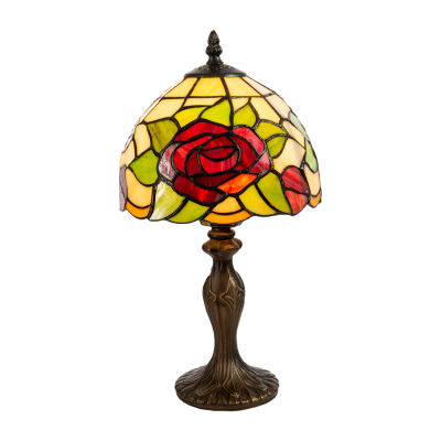 Dale Tiffany Flora Rose Desk Lamp