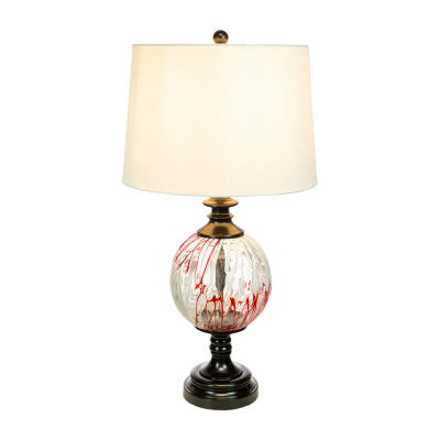 Dale Tiffany Thurston Hand Blown Art Glass Table Lamp