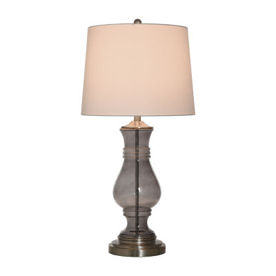 Stylecraft 32" Smoked Table Lamp