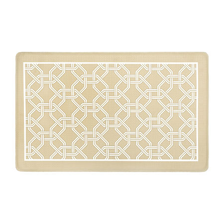 Achim Arlington Anti Fatigue 18X30 Kitchen Mat, One Size, Beige