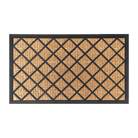 Achim Milly Natural Coir 18X30 Doormat, One Size, Brown