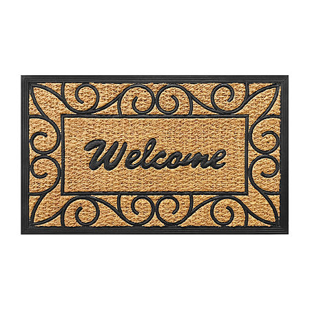 Achim Remi Natural Coir 18X30 Doormat, One Size, Brown