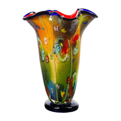 Dale Tiffany Selciato Art Glass Vase