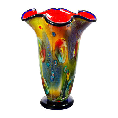 Dale Tiffany Selciato Art Glass Vase