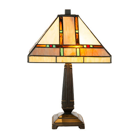 Dale Tiffany Hyde Park Mission Table Lamp, One Size, Multiple Colors