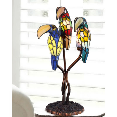 Dale Tiffany™ Three Parrots Accent Lamp