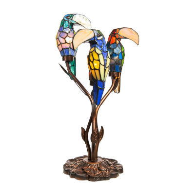 Dale Tiffany™ Three Parrots Accent Lamp