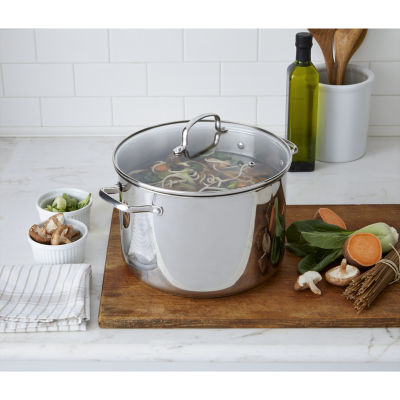 Cooks Stainless Steel 10-qt. Stockpot