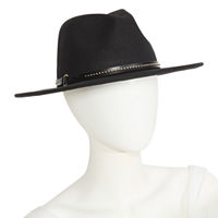 a.n.a Studded Womens Fedora, One Size, Black
