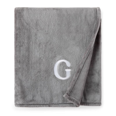 North Pole Trading Co. Monogram Throw