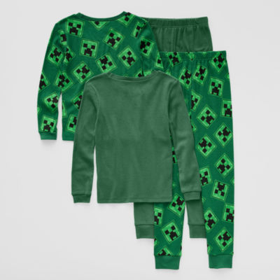 Little & Big Boys 4-pc. Minecraft Pajama Set