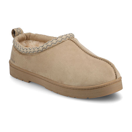 Vance Co Mens Round Slip-On Shoe, X-large, Beige