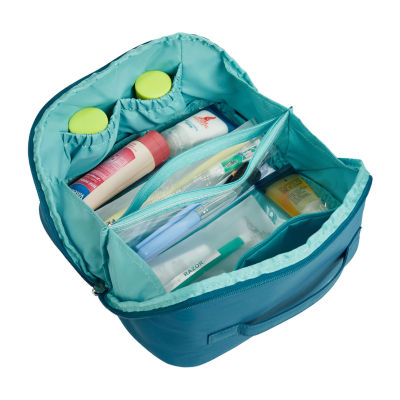 Travelon 180 Degree Travel Toiletry Case, Color: Capri Blue
