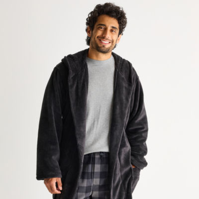 St. John's Bay Mens Long Sleeve Long Length Robe
