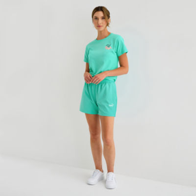 PUMA Womens Woven Pull-On Short