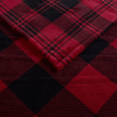 Beautyrest Ultra-Soft Plush Reversible Heated Throw