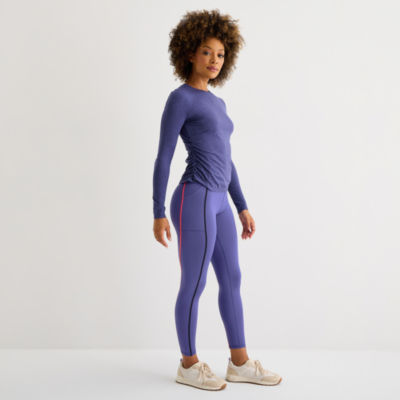 Xersion EverUltra Womens Quick Dry High Rise 25" 7/8 Ankle Legging