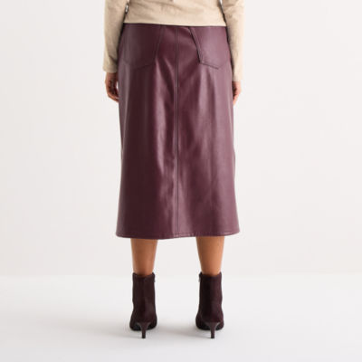 a.n.a Womens High Rise Long Pencil Skirt-Tall