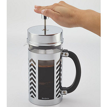 BonJour 12-Cup Monet French Press, Stainless Steel