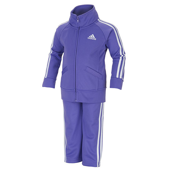 adidas Baby Girls 2-pc. Track Suit