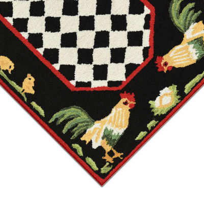 Liora Manne Frontporch Rooster Indoor/Outdoor Rug