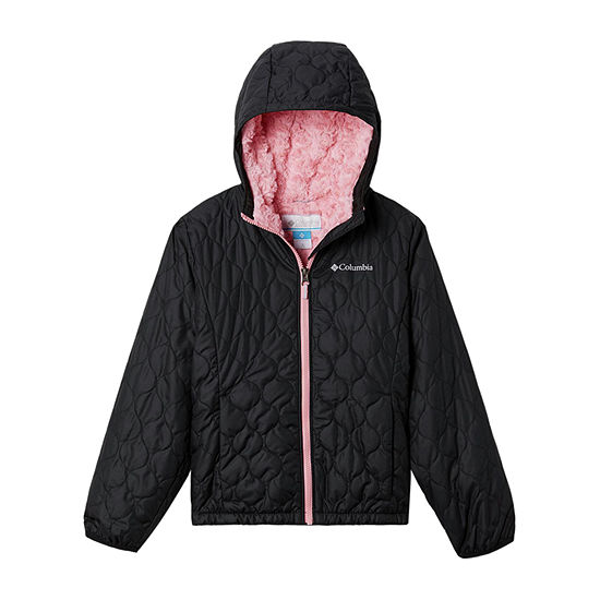 Columbia Sportswear Co. Little & Big Girls Hooded Lined Water Resistant Midweight Quilted Jacket