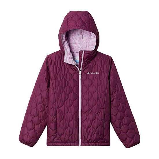 Columbia Sportswear Co. Bella Plush™ Jacket Little & Big Girls Hooded Lined Water Resistant Midweight Quilted Jacket